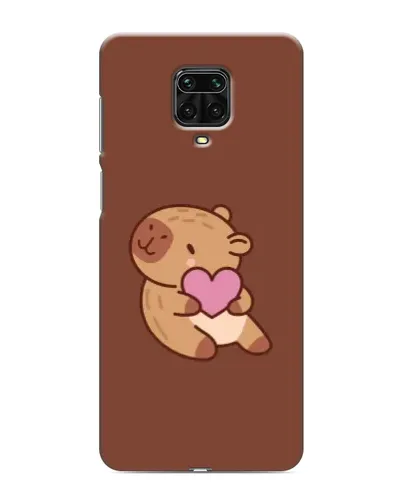 Чехол для Xiaomi Redmi Note 9S с картинкой «Капибара с сердцем» Чехол для Xiaomi Redmi Note 9S с картинкой «Капибара с сердцем»