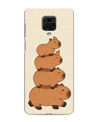 Чехол для Xiaomi Redmi Note 9S с картинкой «Башня из капибар» Чехол для Xiaomi Redmi Note 9S с картинкой «Башня из капибар»