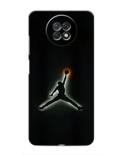 Чохол для Xiaomi Redmi Note 9T з картинкою «Jordan Gradient Logo»