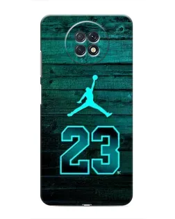 Чехол для Xiaomi Redmi Note 9T с картинкой «Jordan Cyan 23» Чехол для Xiaomi Redmi Note 9T с картинкой «Jordan Cyan 23»