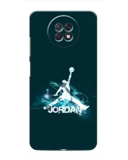 Чехол для Xiaomi Redmi Note 9T с картинкой «Jordan Blue Fire» Чехол для Xiaomi Redmi Note 9T с картинкой «Jordan Blue Fire»