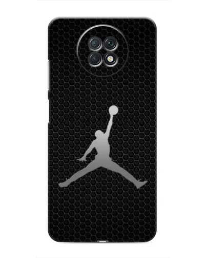 Чехол для Xiaomi Redmi Note 9T с картинкой «Jordan Dark Carbon»