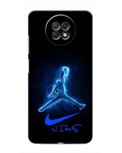 Чехол для Xiaomi Redmi Note 9T с картинкой «Jordan Neon Blue» Чехол для Xiaomi Redmi Note 9T с картинкой «Jordan Neon Blue»