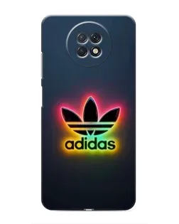 Чохол для Xiaomi Redmi Note 9T з картинкою «Неоновий Adidas»