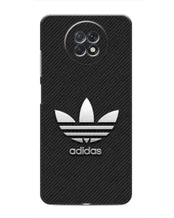 Чохол для Xiaomi Redmi Note 9T з картинкою «Adidas Карбонова текстура»