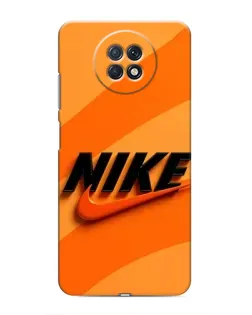 Чохол для Xiaomi Redmi Note 9T з картинкою «Помаранчевий драйв Nike»