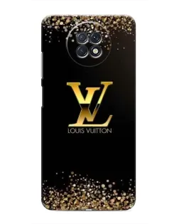 Чохол для Xiaomi Redmi Note 9T з картинкою «LV — золоті іскри»
