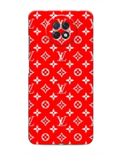 Чохол для Xiaomi Redmi Note 9T з картинкою «Яскравий паттерн LV»