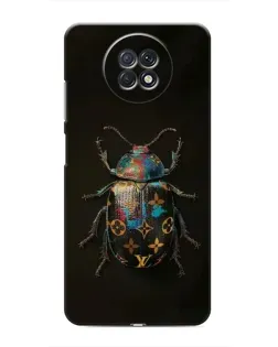 Чохол для Xiaomi Redmi Note 9T з картинкою «LV — мармуровий принт»