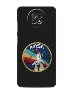 Чохол для Xiaomi Redmi Note 9T з картинкою «NASA — емблема місії»