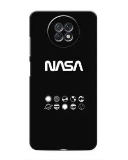 Чохол для Xiaomi Redmi Note 9T з картинкою «NASA — технічний принт»