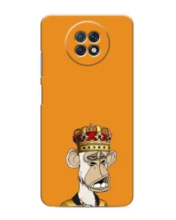 Чохол для Xiaomi Redmi Note 9T з картинкою «Золота мавпа Bored Ape»