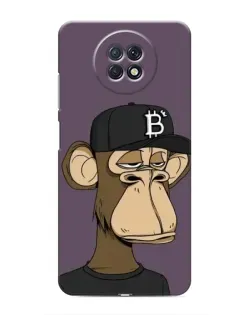 Чохол для Xiaomi Redmi Note 9T з картинкою «Bored Ape в кепці»