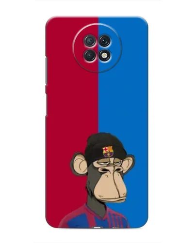 Чохол для Xiaomi Redmi Note 9T з картинкою «Bored Ape — фанат Барси»