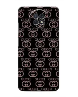 Чохол для Xiaomi Redmi Note 9T з картинкою «Класична монограма Gucci»