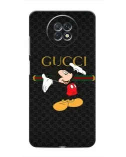 Чохол для Xiaomi Redmi Note 9T з картинкою «Міккі Маус Gucci»