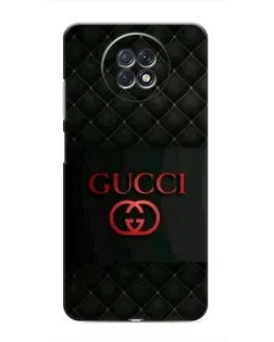 Чохол для Xiaomi Redmi Note 9T з картинкою «Gucci — стьобаний чорний»