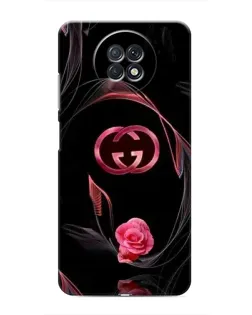 Чохол для Xiaomi Redmi Note 9T з картинкою «Gucci — неонова троянда»