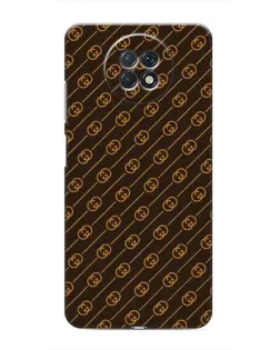 Чохол для Xiaomi Redmi Note 9T з картинкою «Gucci — золоті діагоналі»