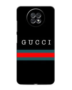 Чохол для Xiaomi Redmi Note 9T з картинкою «Gucci — червоний пояс»