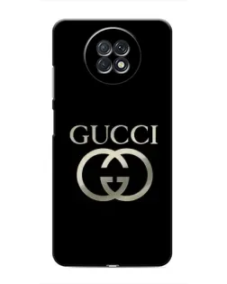 Чохол для Xiaomi Redmi Note 9T з картинкою «Gucci — золото на чорному» Чохол для Xiaomi Redmi Note 9T з картинкою «Gucci — золото на чорному»