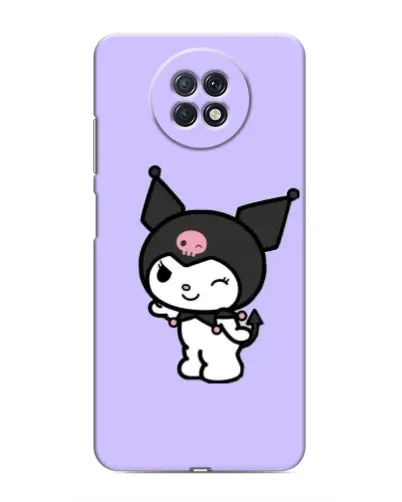 Чохол для Xiaomi Redmi Note 9T з картинкою «Класична Kuromi»