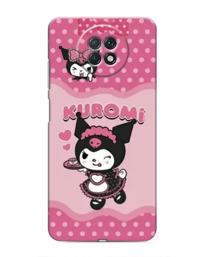Чохол для Xiaomi Redmi Note 9T з картинкою «Kuromi в окулярах»