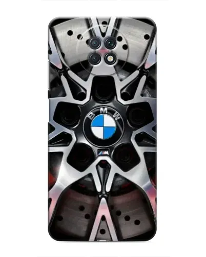 Чехол для Xiaomi Redmi Note 9T с картинкой «BMW — деталь диска»