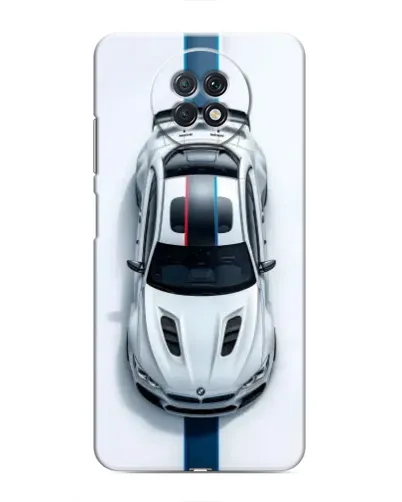 Чехол для Xiaomi Redmi Note 9T с картинкой «Вид сверху — BMW M»