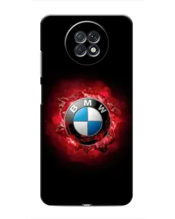 Чехол для Xiaomi Redmi Note 9T с картинкой «Логотип BMW — вспышка»