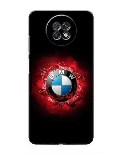 Чехол для Xiaomi Redmi Note 9T с картинкой «Логотип BMW — вспышка»