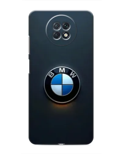 Чехол для Xiaomi Redmi Note 9T с картинкой «Логотип BMW — минимализм»