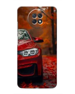 Чехол для Xiaomi Redmi Note 9T с картинкой «Осенняя BMW M4»