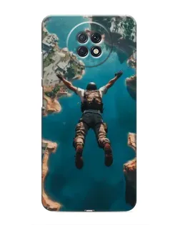 Чехол для Xiaomi Redmi Note 9T с картинкой «PUBG — свободное падение»