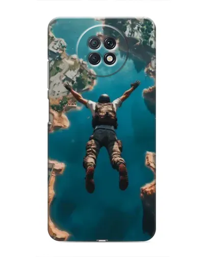 Чехол для Xiaomi Redmi Note 9T с картинкой «PUBG — свободное падение»