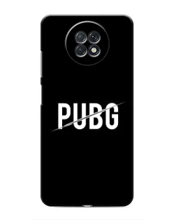 Чехол для Xiaomi Redmi Note 9T с картинкой «PUBG — белый логотип»