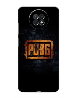 Чехол для Xiaomi Redmi Note 9T с картинкой «PUBG — золотой логотип»