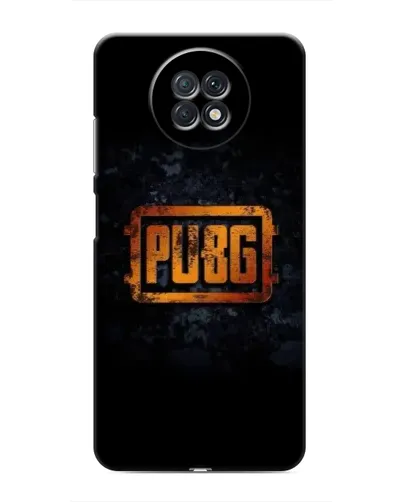 Чехол для Xiaomi Redmi Note 9T с картинкой «PUBG — золотой логотип»