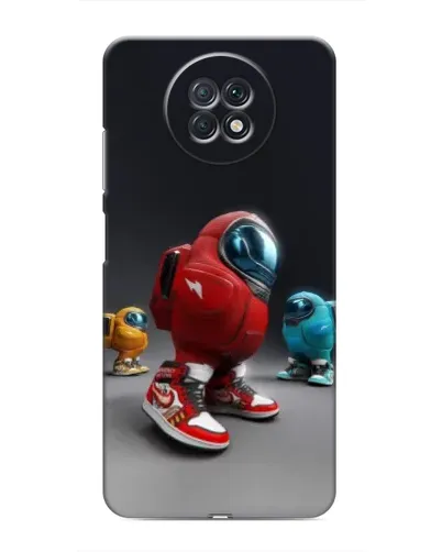 Чехол для Xiaomi Redmi Note 9T с картинкой «Among Us — 3D стиль»