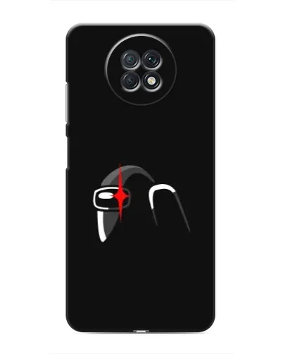 Чехол для Xiaomi Redmi Note 9T с картинкой «Among Us шлем»