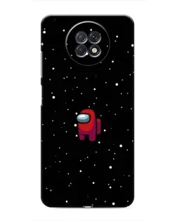 Чехол для Xiaomi Redmi Note 9T с картинкой «Красный Among Us»