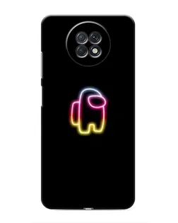 Чехол для Xiaomi Redmi Note 9T с картинкой «Among Us градиент»