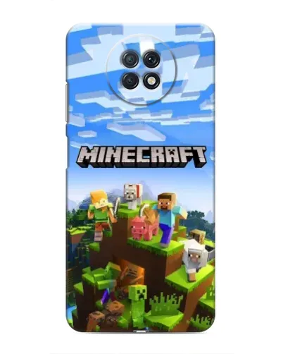 Чехол для Xiaomi Redmi Note 9T с картинкой «Minecraft классический мир» Чехол для Xiaomi Redmi Note 9T с картинкой «Minecraft классический мир»