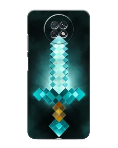 Чехол для Xiaomi Redmi Note 9T с картинкой «Алмазный меч неон» Чехол для Xiaomi Redmi Note 9T с картинкой «Алмазный меч неон»