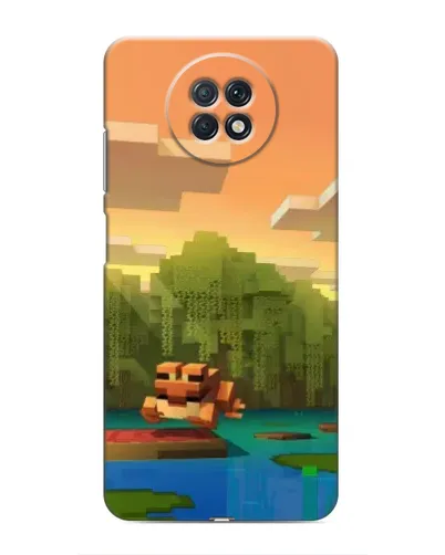 Чехол для Xiaomi Redmi Note 9T с картинкой «Майнкрафт закат солнца» Чехол для Xiaomi Redmi Note 9T с картинкой «Майнкрафт закат солнца»