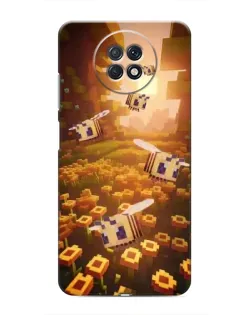 Чехол для Xiaomi Redmi Note 9T с картинкой «Поле подсолнухов»
