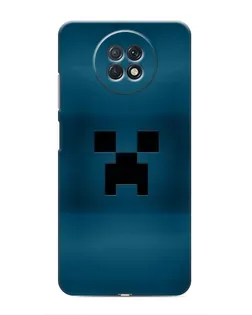 Чехол для Xiaomi Redmi Note 9T с картинкой «Крипер текстура»