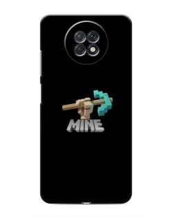 Чехол для Xiaomi Redmi Note 9T с картинкой «Алмазная кирка»