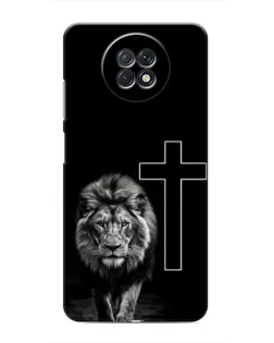 Чохол для Xiaomi Redmi Note 9T з картинкою «Лев та Хрест»