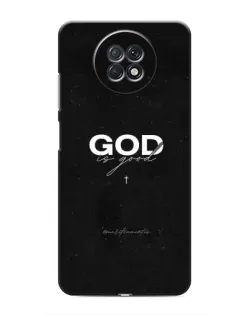 Чохол для Xiaomi Redmi Note 9T з картинкою «GOD — Бог над усім»